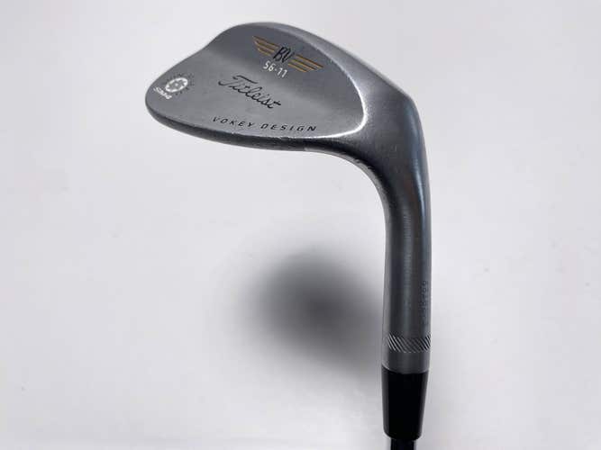 Titleist Vokey Spin Milled SM4 Chrome Sand Wedge SW 56* 11 Wedge Steel Mens RH