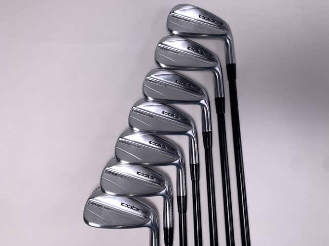 Cobra KING Tec 2025 Iron Set 4-PW MMT 304SS 105g Stiff Graphite Mens RH