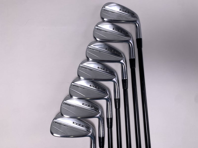 Cobra KING Tec 2025 Iron Set 4-PW MMT 304SS 105g Stiff Graphite Mens RH