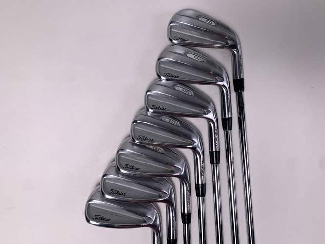 Titleist T100 2021 Iron Set 4-PW True Temper AMT S300 Black Stiff RH +1''