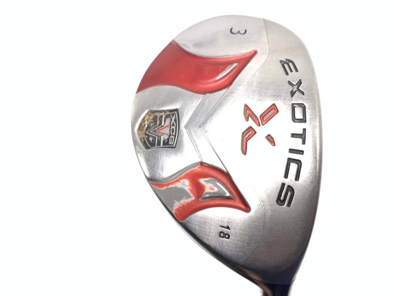 Tour Edge Exotics XCG 3 Hybrid 18* Graphite Design Tour AD 72g Stiff  Mens RH