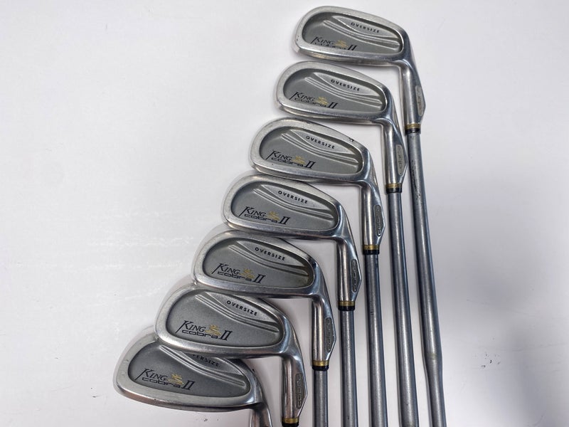 Cobra King Cobra 2 Oversize Iron Set 3-8+SW IQ System Regular Graphite Mens RH