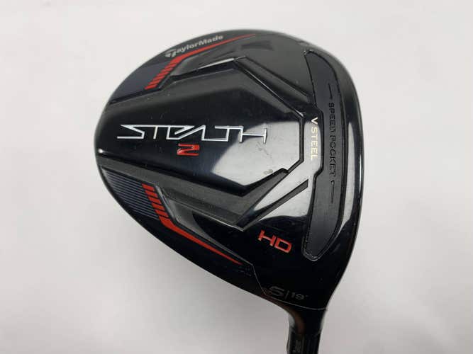 TaylorMade Stealth 2 HD 5 Fairway Wood 19* Fujikura Speeder NX Red 50g Senior RH