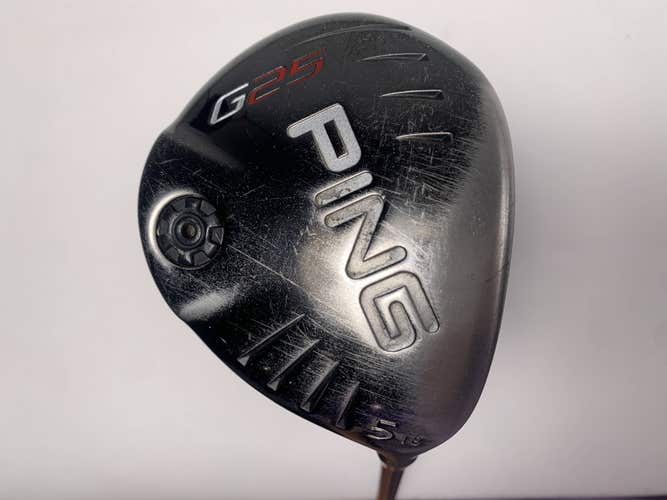 Ping G25 5 Fairway Wood 18* TFC 189 Soft Regular Senior RH Midsize Grip