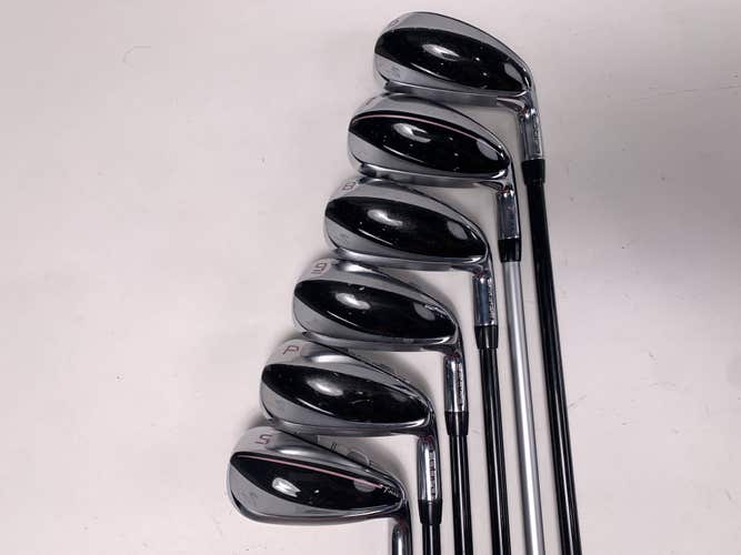 Cobra T-Rail Iron Set 6-PW+SW UltraLite 45g Ladies Graphite Womens RH