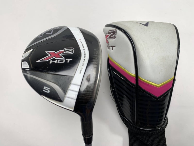 Callaway X2 Hot 5 Fairway Wood 18* Aldila Callaway X2 Hot Ladies RH HC