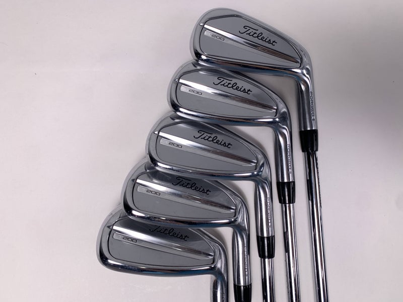 Titleist T200 2023 Iron Set 7-PW+GW NS Pro 880 AMC Stiff Steel Mens RH