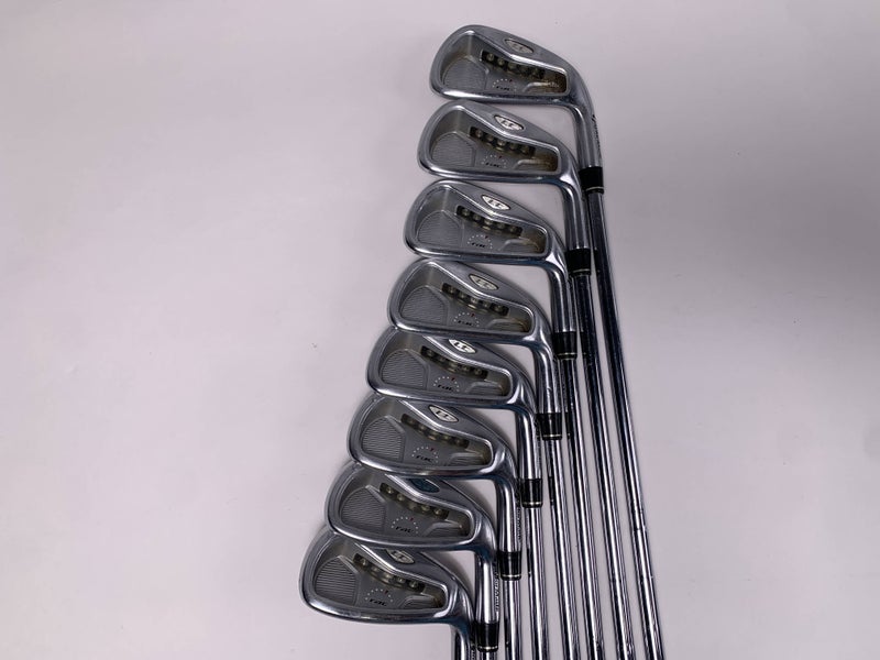 TaylorMade Rac LT 2005 Iron Set 3-PW T-Step Professional 110g Stiff RH