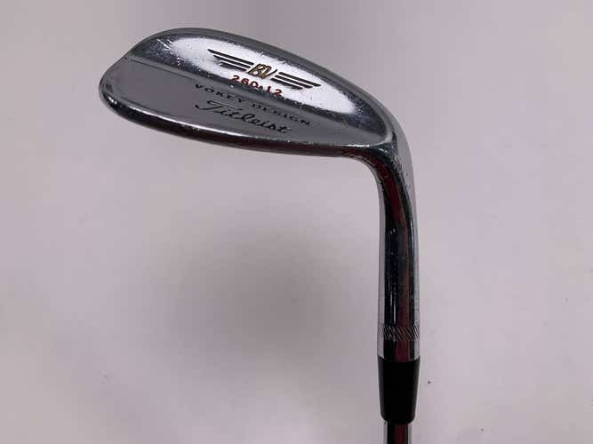 Titleist Vokey Chrome 200 Lob Wedge LW 60* 12 DG Wedge Steel Mens RH