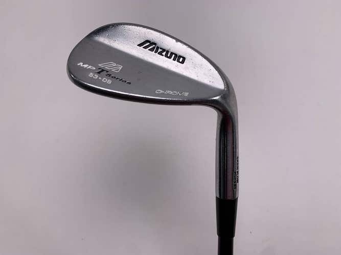Mizuno MP T Series Chrome 2008 Gap Wedge GW 53* 8 Bounce Exsar IS2 Seniors RH