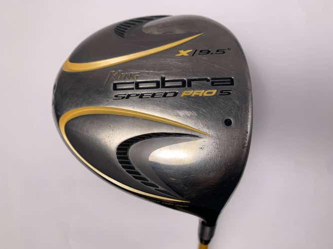 Cobra Speed Pro S Driver 9.5* Speeder Pro Stiff Graphite Mens RH