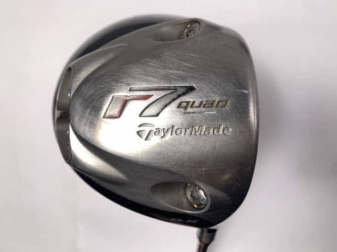 TaylorMade R7 Quad Driver 9.5* MAS2 65g Stiff Graphite Mens RH