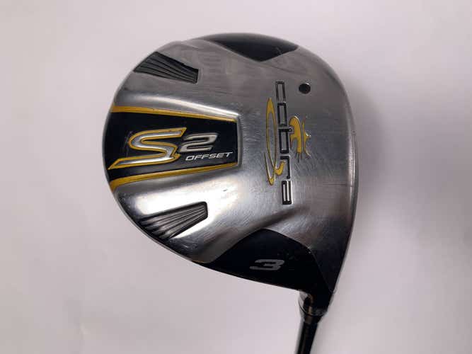 Cobra S2 OS 3 Fairway Wood 15* Fujikura Fit On Max 65g Regular Graphite Mens RH