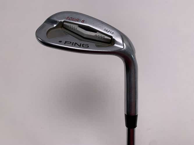Ping Tour-S Chrome Sand Wedge SW 56* 12 Bounce Black Dot AWT Wedge Steel Mens RH