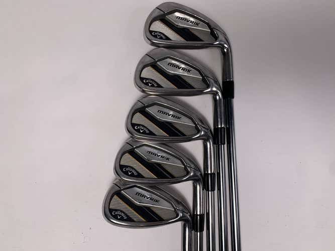Callaway Mavrik Iron Set 6-PW Project X Catalyst 5.0 50g Senior Mens RH