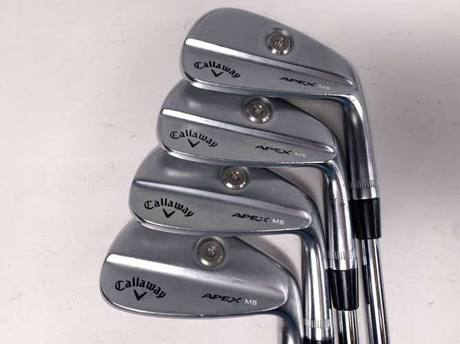 Callaway Apex MB 21 Iron Set 7-PW Project X Precision Rifle 6.0 Stiff RH