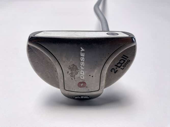 Odyssey White Ice 2-Ball Long Putter 38" Mens RH - NEW LONG GRIP