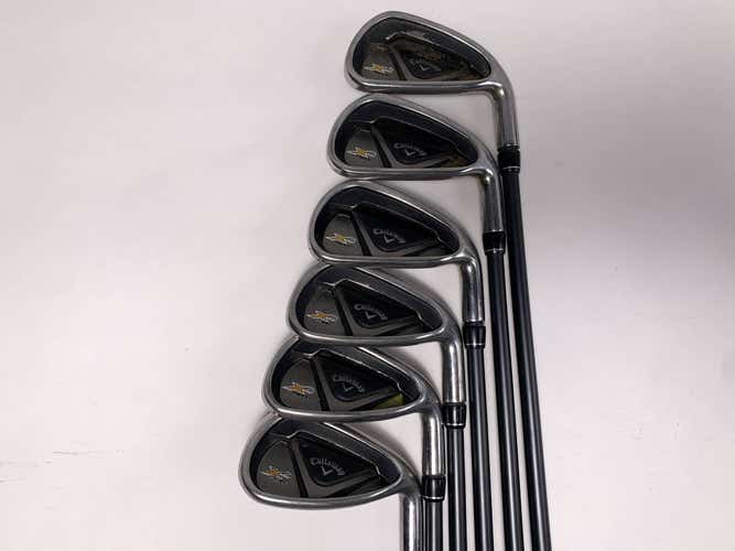 Callaway X2 Hot Iron Set 5-PW X2 Hot 60g Regular Graphite Mens RH