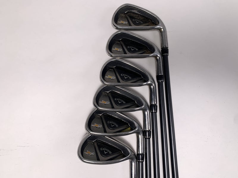 Callaway X2 Hot Iron Set 5-PW X2 Hot 60g Regular Graphite Mens RH