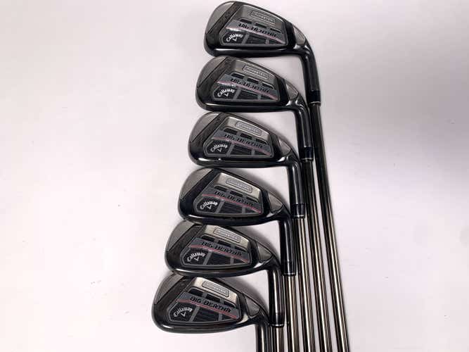 Callaway Big Bertha OS Iron Set 5-PW UST Mamiya Recoil ES 460 F4 Stiff RH