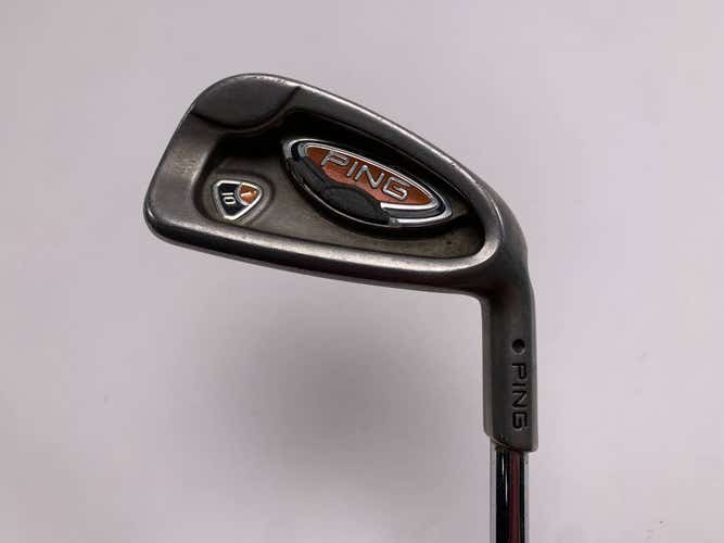 Ping i10 Single 6 Iron Black Dot AWT Regular Steel Mens RH Midsize Grip