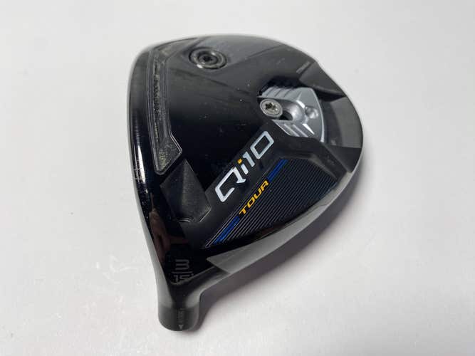 TaylorMade Qi10 Tour 3 Fairway Wood 15* HEAD ONLY Mens LH-Missing Adapter Screw