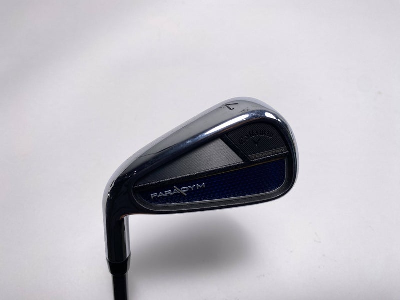 Callaway Paradym Single 7 Iron Project X HZRDUS 5.5 65g Regular Graphite Mens LH