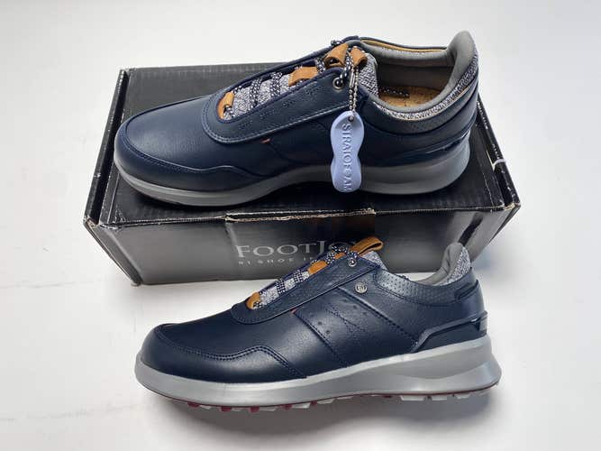 FootJoy FJ Stratos Golf Shoes Blue Men's SZ 9 (50043)