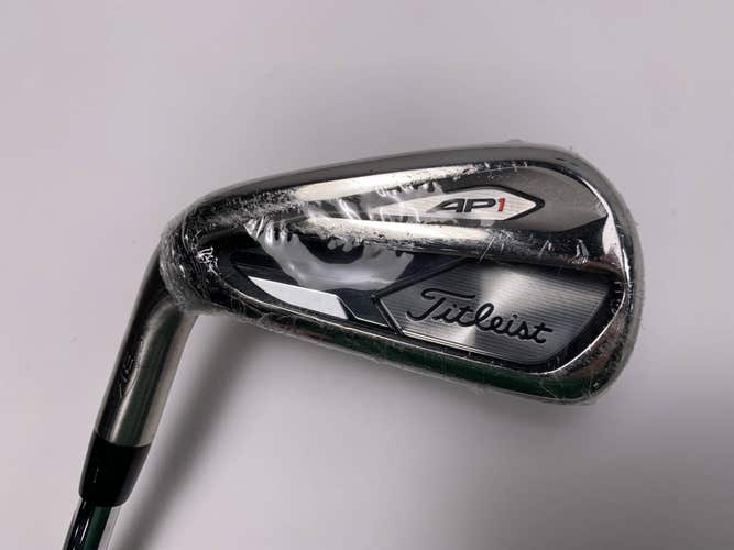Titleist 718 AP1 Single 6 Iron True Temper AMT R300 Red Regular Steel LH NEW