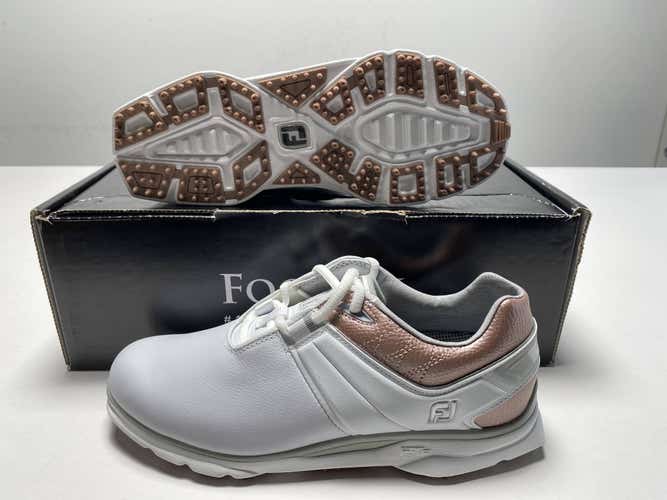 FootJoy Pro SL Golf Waterproof Shoes White Women's SZ 7 (98140)