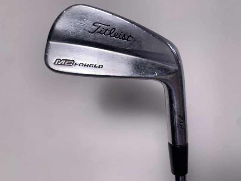 Titleist 712 MB Single 4 Iron Project X Rifle Precision 6.0 Stiff Steel Mens RH