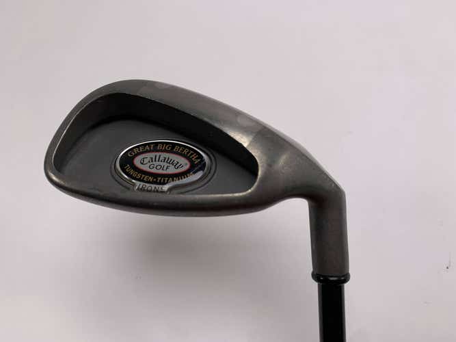 Callaway Big Bertha Tungsten Titanium Single 9 Iron RCH 96 Regular Mens RH