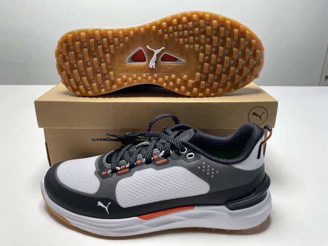 Puma Ignite Elevate X Spikeless Waterproof Golf Shoes White Mens SZ 9(310221 01)