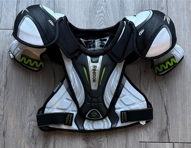 Large Senior Reebok 11K Shoulder Pads Pro Stock (Used)
