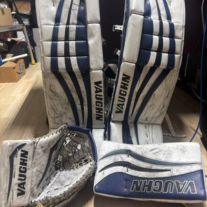 31"+2" Vaughn Velocity V7 Regular Goalie Full Set (Used)