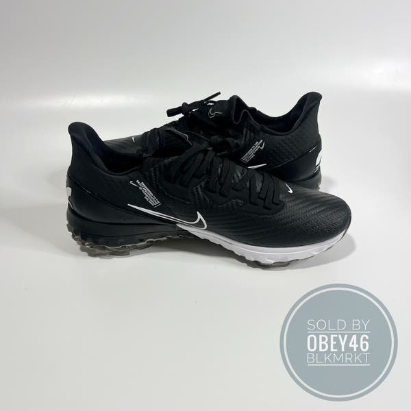 Nike Air Zoom Infinity Tour Flyknit Black White Golf Shoes  display picture 1