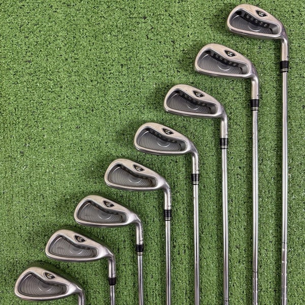 Taylormade Rac R7 XD Iron Set 5-PW AW SW T-Step Ultralite Regular Flex Steel