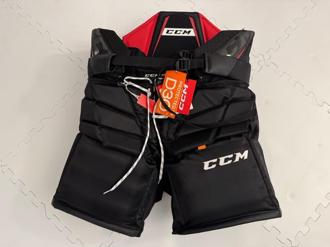 Senior Small CCM Pro Hockey Goalie Pants (New)