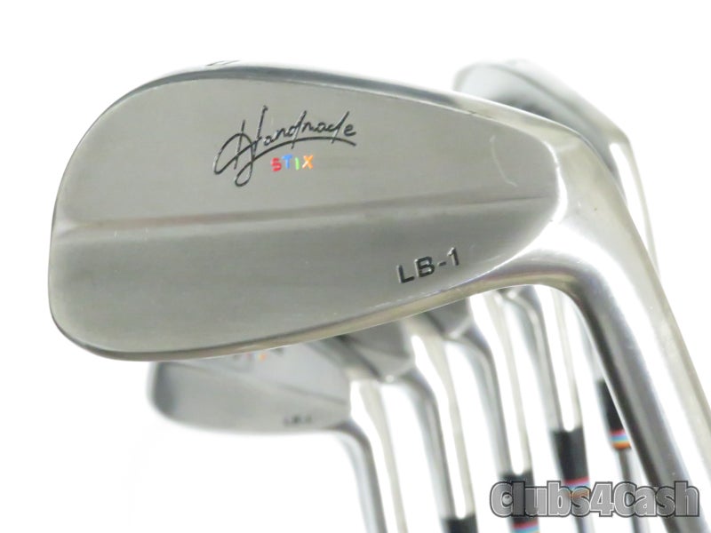 STIX Golf Handmade LB-1 Irons Blade True Temper Dynamic Gold S300 Stiff 4-P NICE