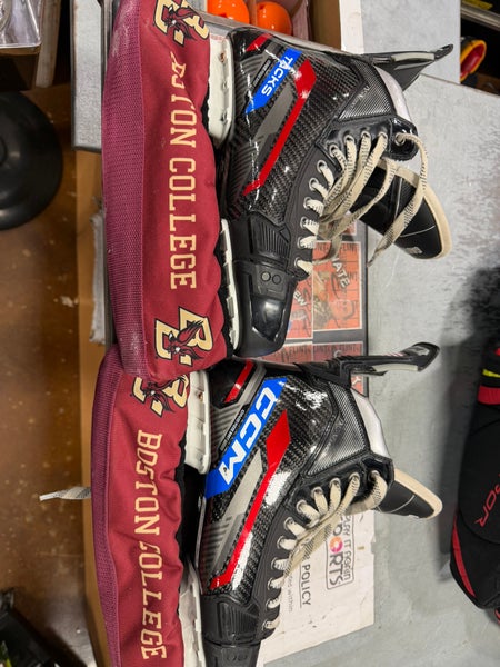 2022 CCM AS-V Pro Hockey Skates Wide Width Pro Stock 10 (Used)