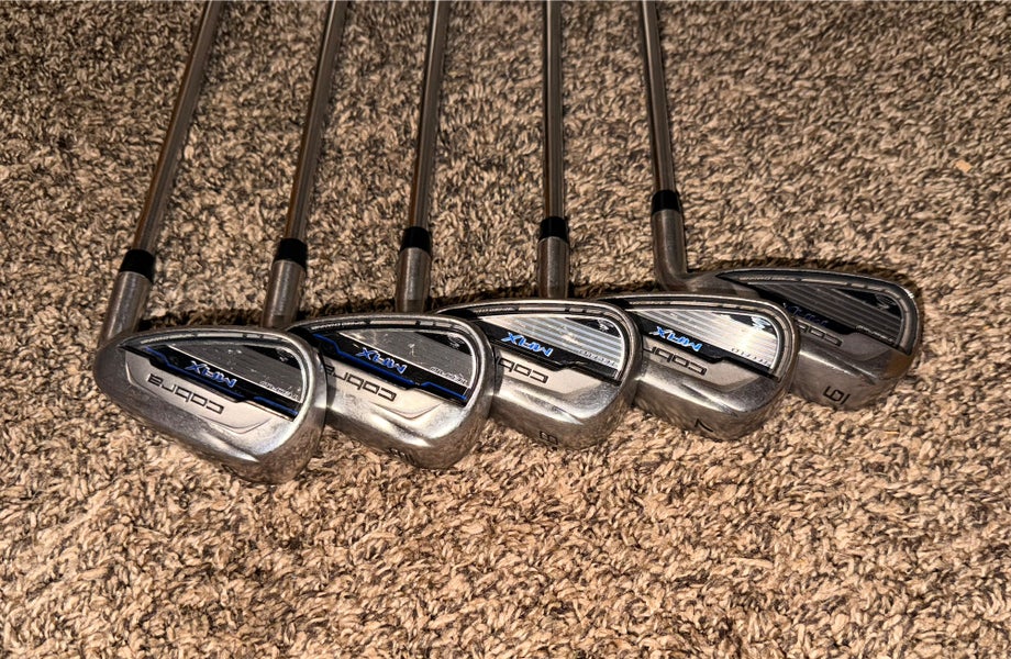 Men's 2016 Cobra Max Right Handed Iron Set Regular Flex Steel Shaft (Used)