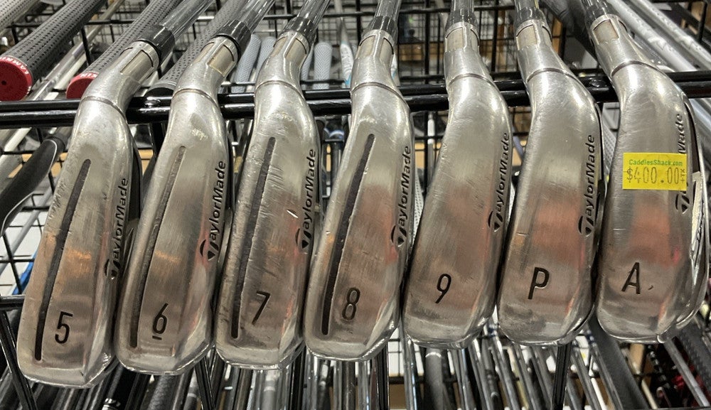 TaylorMade SIM² MAX 5-P+A Irons Set 36.5" Regular Flex Steel Shaft RH USED