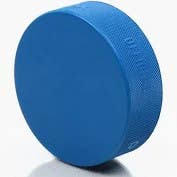 New 4oz Blue Hockey Puck 11873-HOWHPUB4PIAS