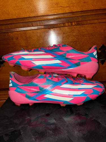 Adidas F50 Adizero FG Pink M17677 Football Soccer Cleats Elite