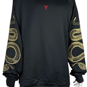 Kobe Nike Mens 4XL Tall Year Of Mamba Sweatshirt Embroidered Lakers HQ4697-010