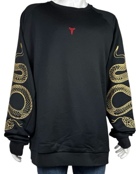Kobe Nike Mens 4XL Tall Year Of Mamba Sweatshirt Embroidered Lakers HQ4697-010