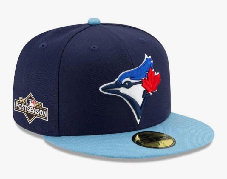 Toronto Blue Jays Double Blue 2025 Postseason 7 5/8 New Era Hat (New)