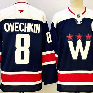 Washington Capitals Alexander Ovechkin Ice Hockey Jersey #8 Size 52