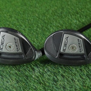 ADAMS IDEA SUPER HYBRIDS SET 3H 19 4H 22 KUROKAGE 100 90 EXTRA X-STIFF LH