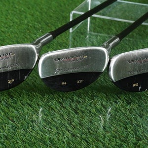 WARRIOR CUSTOM GOLF TCP HYBRIDS SET 3H 20 4H 23 5H 26 TOUR 3.1 RH ~ LOOK!!